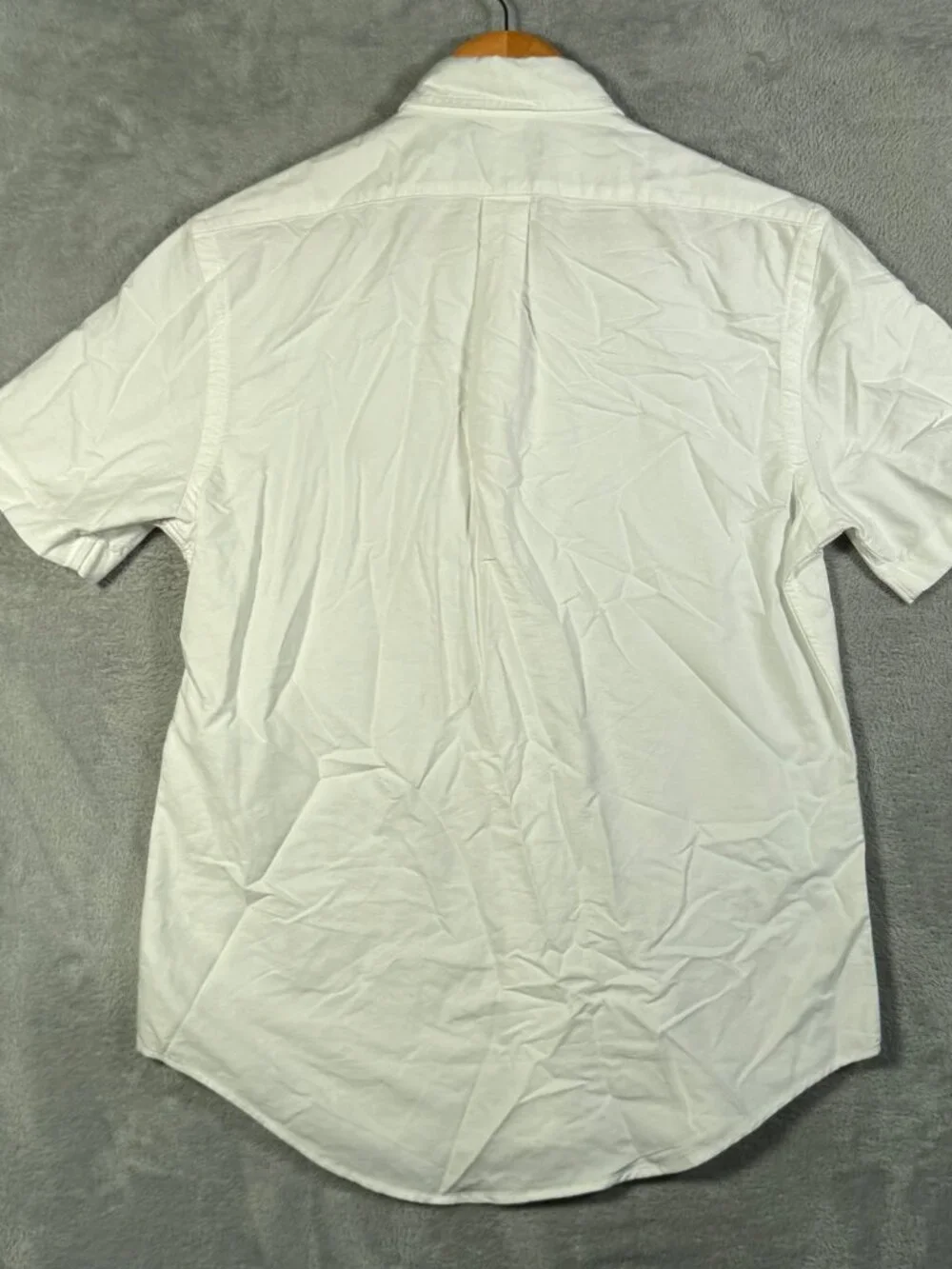 Polo Ralph Lauren Oxford Shirt Mens S White Classic Fit Short Sleeve $120